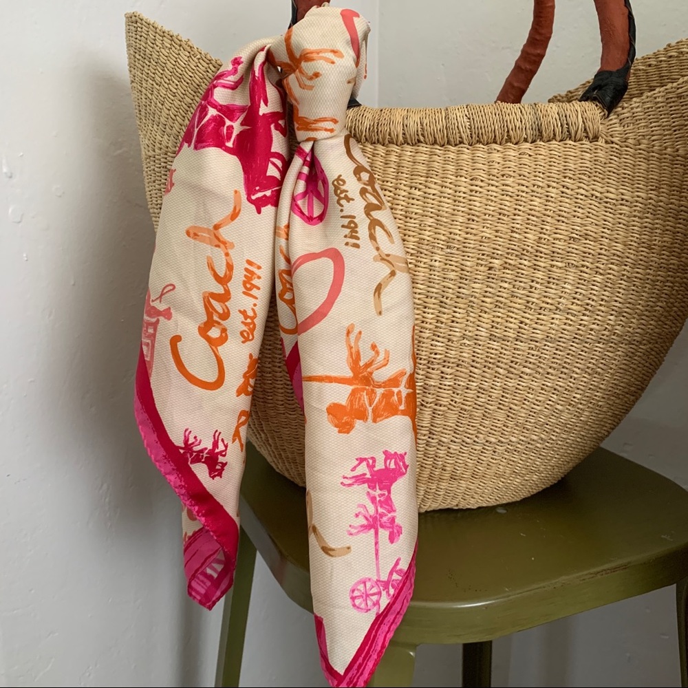 Silk Coach Scarf
